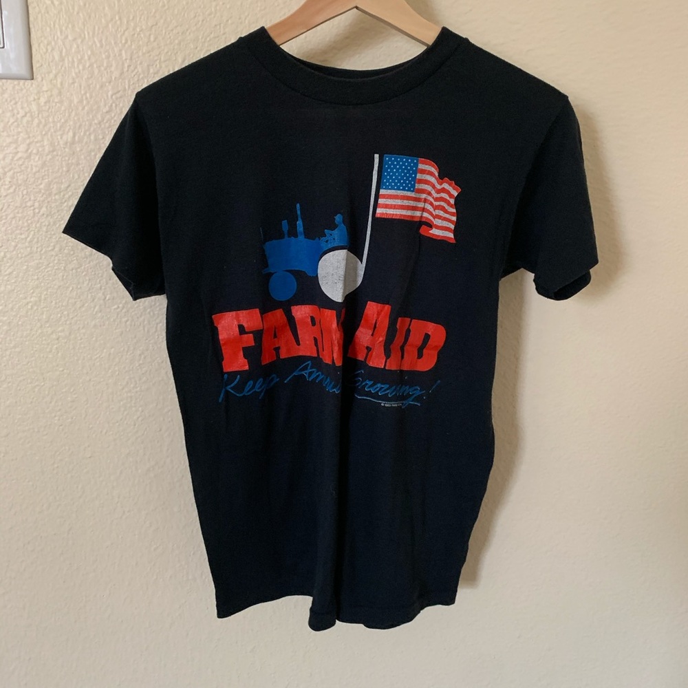 Vintage Farm Aid tee